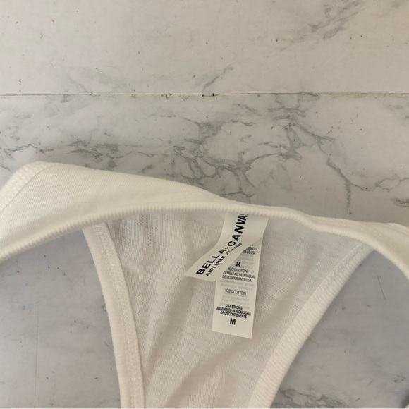 BELLA + CANVAS Women’s M TANK TOP Mama Hearts Mothers Day Racerback Shirt​ - Picture 4 of 4